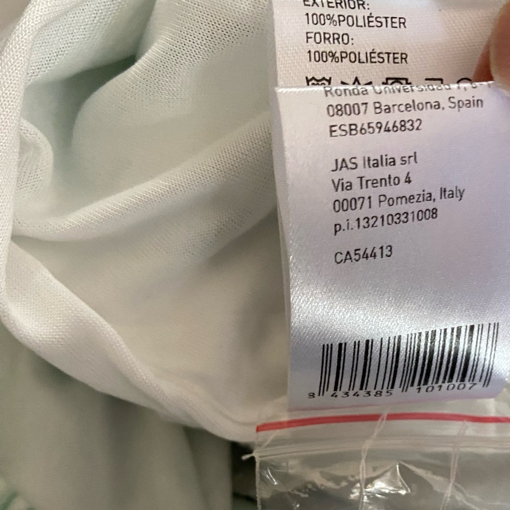 NWT ANONYME Designers Italy Floral Green Leaf Pantsuit IT 42 US Size 6 - Picture 13 of 16